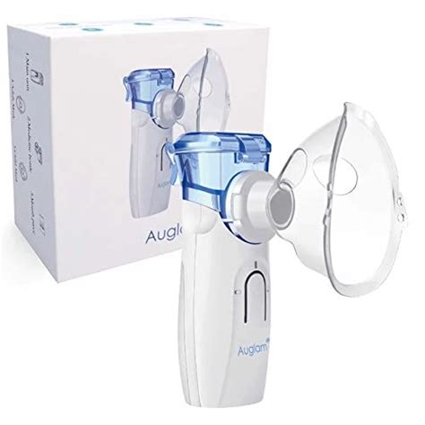 Ultrasonic Portable Nebulizer, USB Rechargeable Portable Nebulizer with Mouthpiece, Nebulizer ...