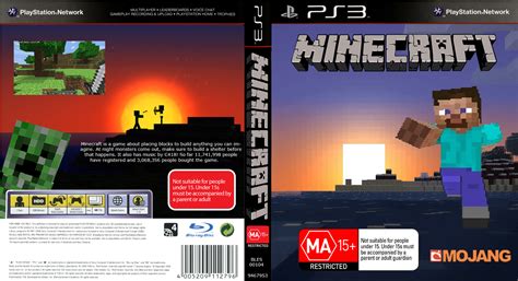 Minecraft Ps3 Cover by knobby14 on DeviantArt