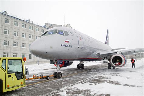 PHOTOS: Sukhoi Rolls out Superjet 100 in Aeroflot Livery - AirlineReporter : AirlineReporter