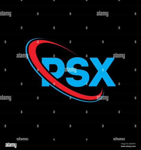 PSX logo. PSX letter. PSX letter logo design. Initials PSX logo linked ...