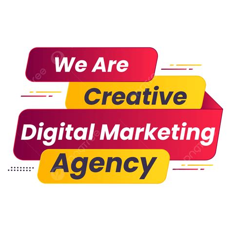 Transparent We Creative Digital Marketing Agency Banner For Social ...