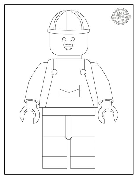 Printable Lego Coloring Pages For Kids | KAB