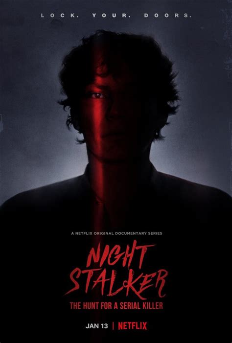 Night Stalker: The Hunt for a Serial Killer (Netflix) movie large poster.