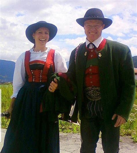 His and Hers Traditional Austrian folk outfit | National clothes ...