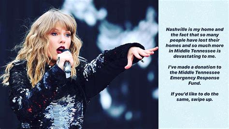 Taylor Swift Donates $1 Million to Tennessee Tornado Relief Says ...