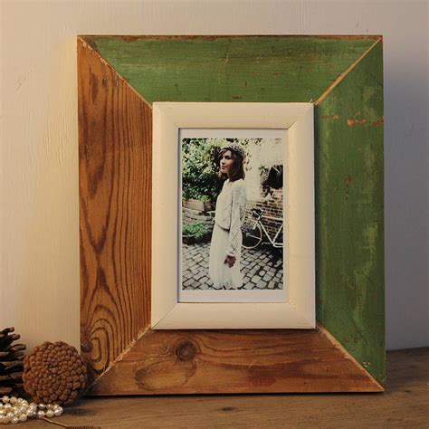 Rustic Reclaimed Wooden Photo Frame By MöA Design | notonthehighstreet.com