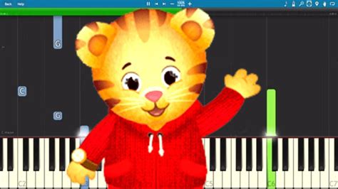 Daniel Tiger Theme Song - Piano Tutorial - YouTube