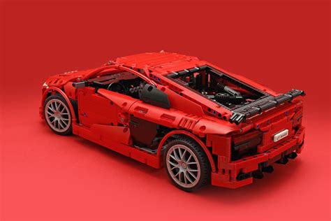 LEGO MOC Audi R8 V10 (1:10) by Artemy Zotov | Rebrickable - Build with LEGO