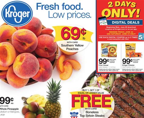 Kroger Weekly Ad: 6/20-6/26 :: Southern Savers