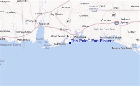 The Point -Fort Pickens Surf Forecast and Surf Reports (Florida - Gulf ...