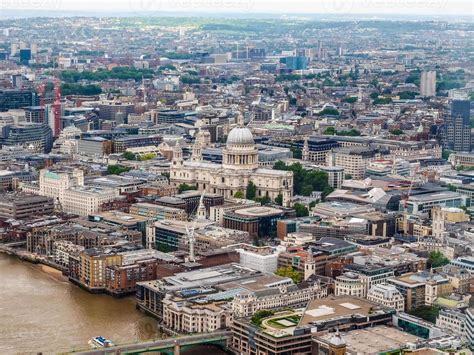 HDR Aerial view of London 7352773 Stock Photo at Vecteezy