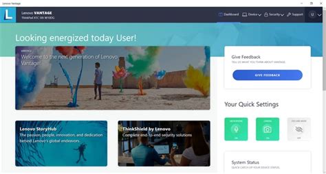 Lenovo Vantage - Download