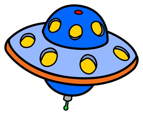 Flying Saucer UFO vector clipart image - Free stock photo - Public Domain photo - CC0 Images