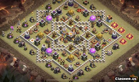 [Town Hall 11] TH11 War/Trophy/Hybrid base #927 [With Link] [9-2020] - War Base - Clash of Clans ...