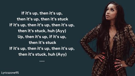 Up - Cardi B (Lyrics) - YouTube Music