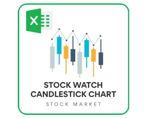 Candlestick Chart Excel Template Stock Market - Etsy