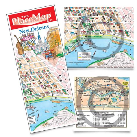 Buy New Orleans maps online | New Orleans tourist maps