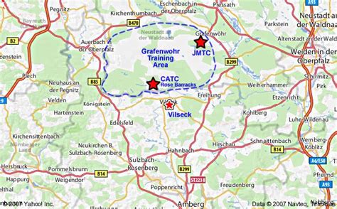 Map Of Grafenwoehr Army Base | Us World Maps