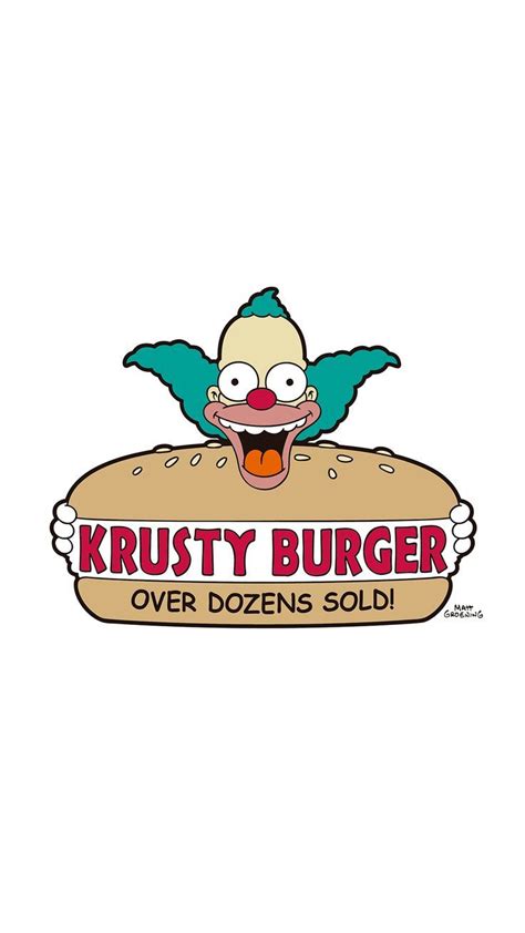 Wallpaper The Simpsons - Krusty Burger | Festa dos simpsons, Os ...