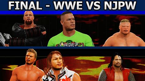 WWE vs NJPW (FINAL) Elimination Chamber - WWE 2K15 Trios Tournament ...