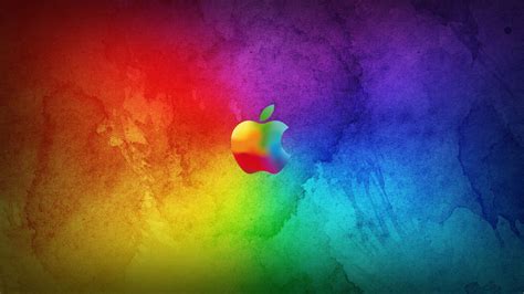 apple, colorful, background Wallpaper, HD Brands 4K Wallpapers, Images and Background ...