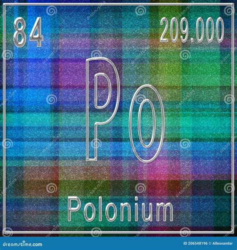 Polonium Symbolchemical Element Periodic Table On Sto - vrogue.co