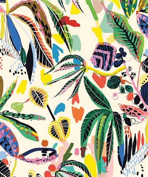 Bold & Colourful Botanical Wallpapers • Milton & King UK | Modern floral wallpaper, Landscape ...