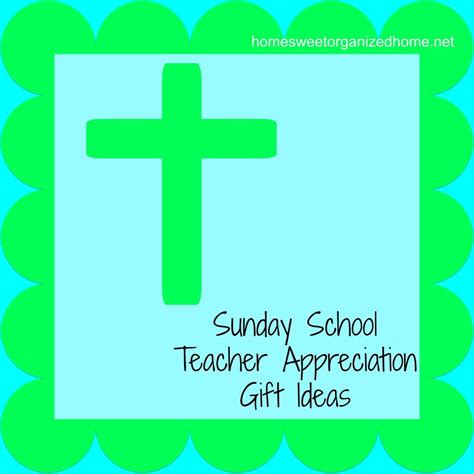 Gifts for Sunday School Teachers | Sunday school teacher, Sunday school teacher appreciation ...