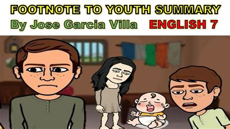 Footnote to Youth By Jose Garcia Villa English 7 - YouTube