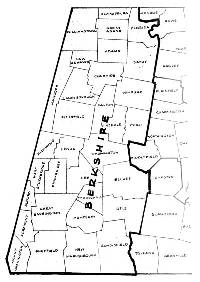 Old Maps of Berkshire County