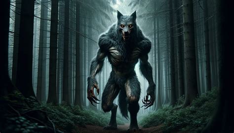 Loup Garou - French Werewolf Human-Wolf Monster | mythicalcreatures.info