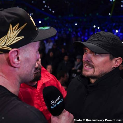 Tyson Fury Says Oleksandr Usyk Undisputed Fight Is "definitely" On For ...