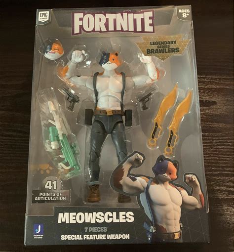 MEOWSCLES Fortnite Legendary Series Brawlers Video Game Action Figure Jazwares | #4632787037