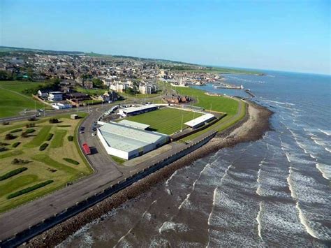 Gayfield Park, Arbroath FC. Scottish League Two. | Skotland