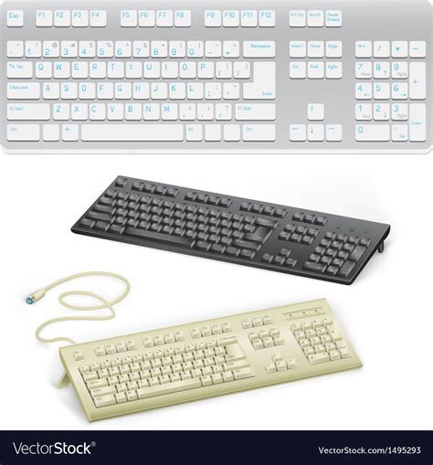 Keyboard Royalty Free Vector Image - VectorStock