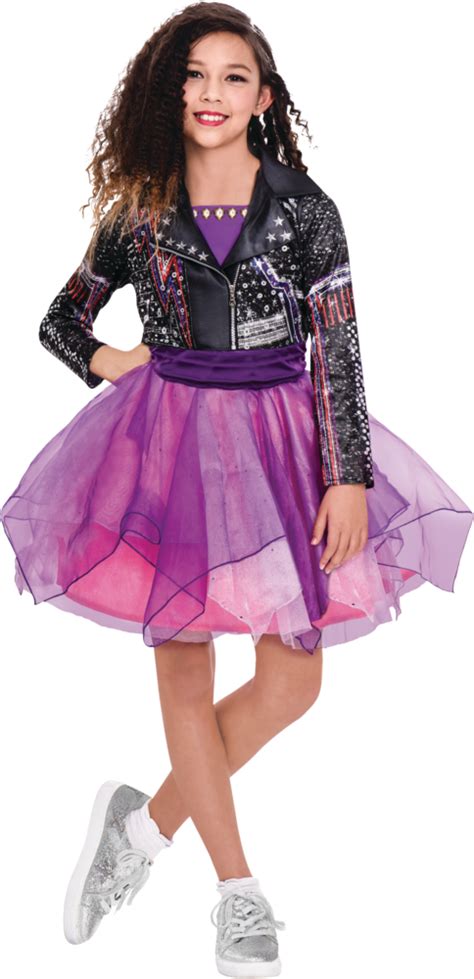 Kids' Julie and the Phantoms Julie Purple Dress with Jacket Halloween Costume, Assorted Sizes ...