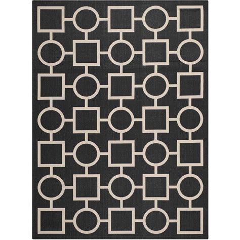 Safavieh Courtyard Archimedes Geometric Circle Indoor/Outdoor Area Rug - Walmart.com - Walmart.com