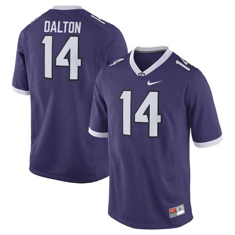 Men's Nike Andy Dalton Purple TCU Horned Frogs Alumni Football Jersey