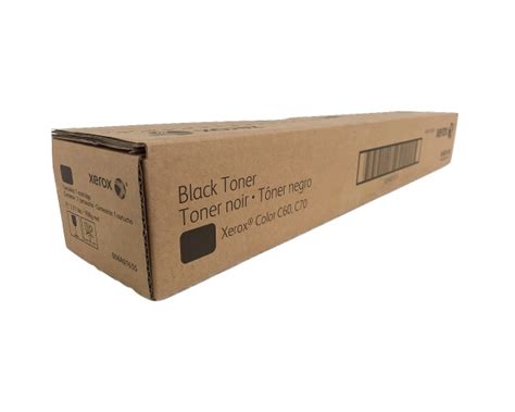 Xerox Color C60 Black Toner Cartridge (OEM) 30,000 Pages