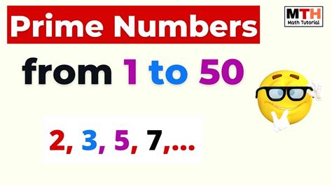 Prime Numbers 1-50 || Prime Numbers 1 to 50 - YouTube