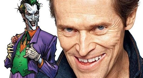 This Fan Poster Of Willem Dafoe As The Joker Is Horrifying