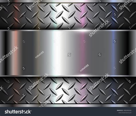 Background Silver Metallic 3d Chrome Vector Stock Vector (Royalty Free) 1868280436 | Shutterstock