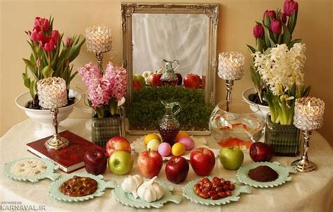 Persian New Year - Nowruz ceremony and Haft-Seen