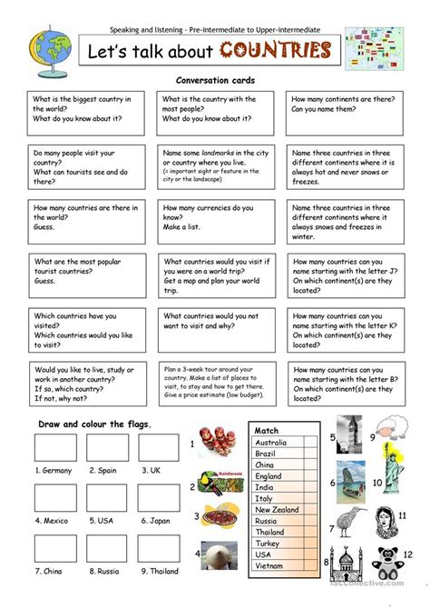 Free Printable Geography Worksheets | Printable Worksheets