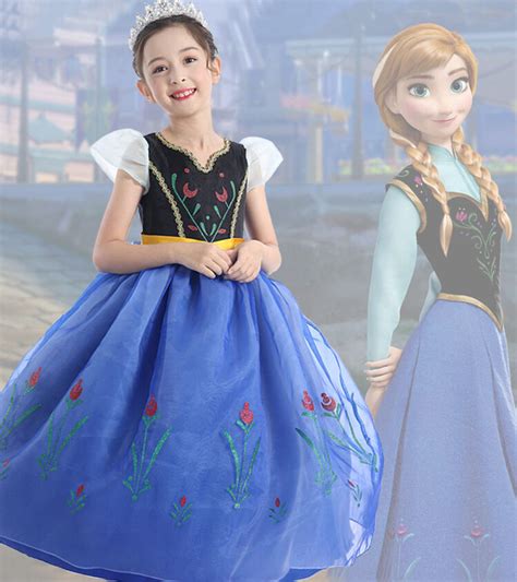 Girl’s Frozen 2 Anna Dress Halloween Costume – NalaGila