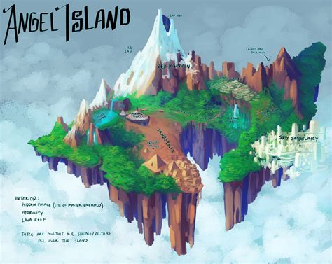 Angel island | Sonic art, Island art, Sonic underground