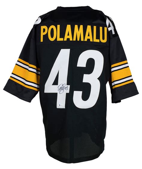 Troy Polamalu Signed Jersey (Beckett COA) | Pristine Auction