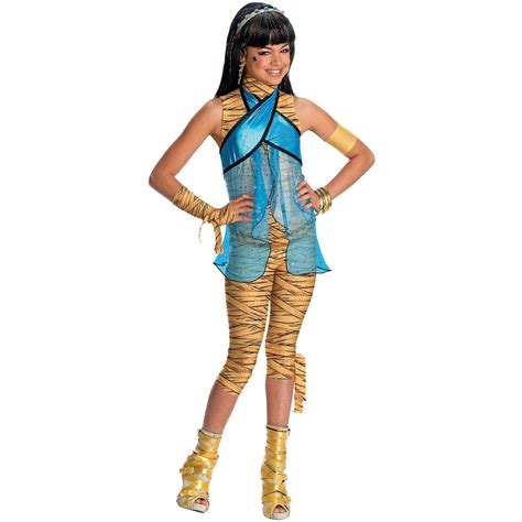 Girl's Child Cleo De Nile Costume - Monster High | Halloween costume monster, Monster high ...