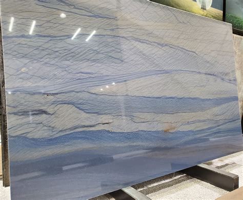 Quartzite Slabs | Stone Slabs - Azul Macauba Blue Quartzite Slab