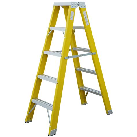 Double a Frame 3 Step Insulation Loft Foldable Ladder and Fiberglass ...